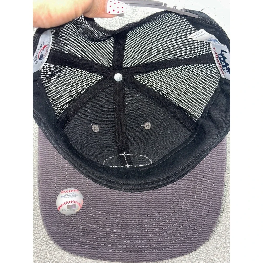 Fan Favorite New York Yankees MLB Trucker Hat Men One Size Gray Snapback Outdoor